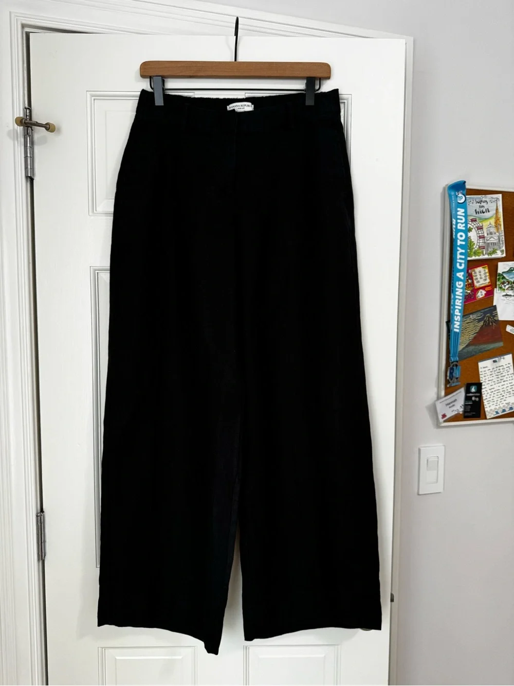 Banana Republic THE EVERYDAY WIDE-LEG PANT IN LINEN